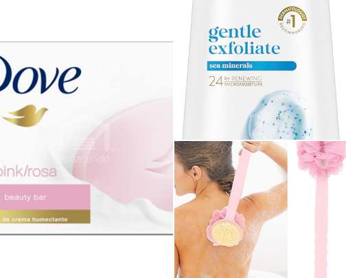 My daily bath routine🧼 cover photo collage