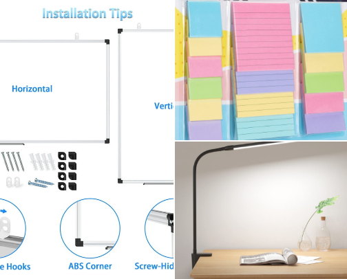 Essentials for your dorm cover photo collage