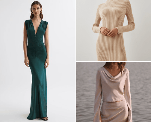 Timeless, high-quality pieces for a classy wardrobe cover photo collage