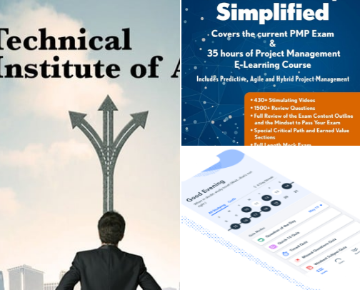 PMP Study Tips! cover photo collage
