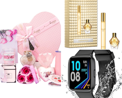 Valentines gifts cover photo collage