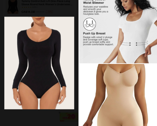 Best Affordable Bodysuits! cover photo collage