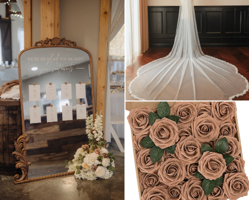 2026 Wedding Inspiration & Must-Haves cover photo collage