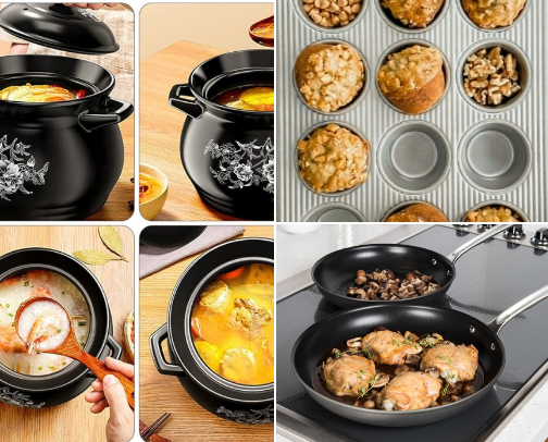 Here go some pots and pans 😅 cover photo collage