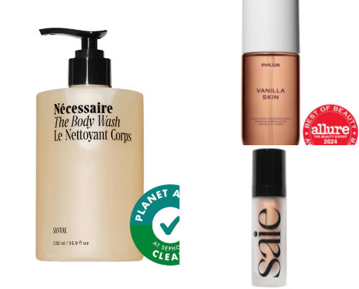 beauty recommendations cover photo collage