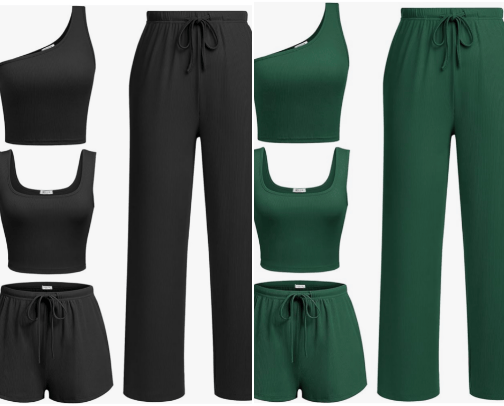 Budget-friendly lounge wear cover photo collage