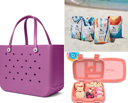 Beach essentials cover photo collage