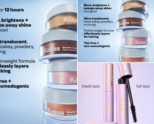 My favorite beauty recs cover photo collage