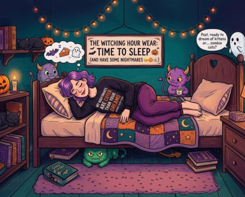 The Witching Hour Wear: Time To Sleep (And Have Some Nightmares 🤭🎃👻) cover photo collage