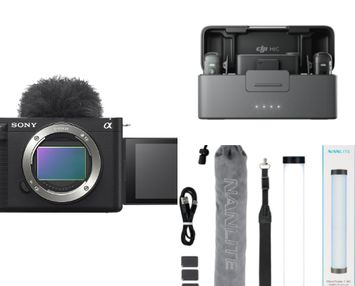 The Essential Creator's Toolkit: Minimal Gear, Maximum Impact cover photo collage