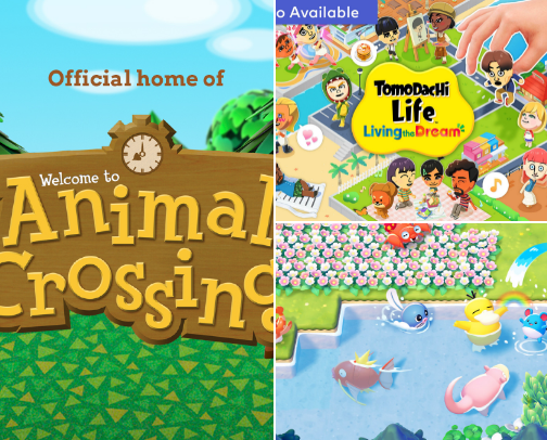 Nintendo games i love cover photo collage