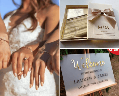 Wedding cover photo collage