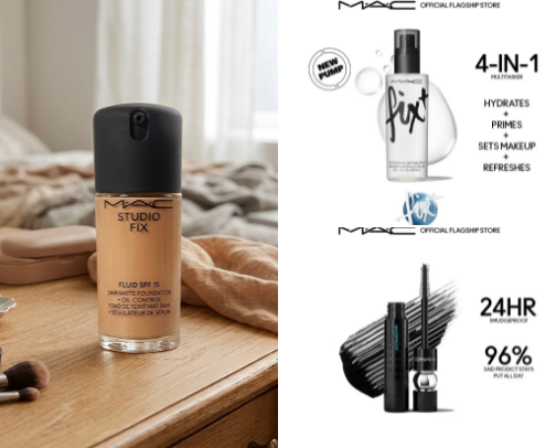 MAKE UP cover photo collage