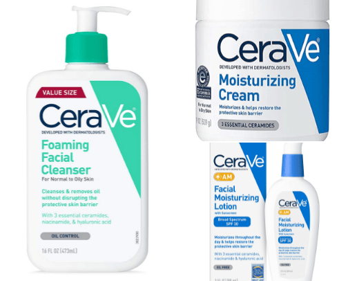 My Everyday Skin Care Routine cover photo collage
