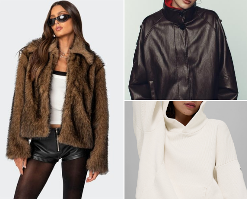 winter nyc cool girl essentials cover photo collage