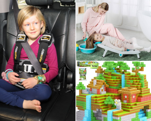 Helpful Children items cover photo collage