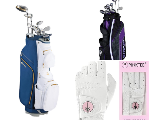 Golf Girl Essentials cover photo collage