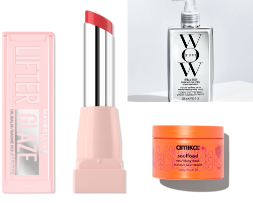 Hair products cover photo collage