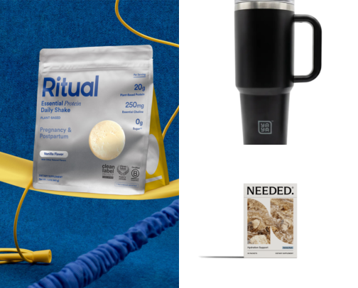 My Postpartum Workout Must-Haves cover photo collage