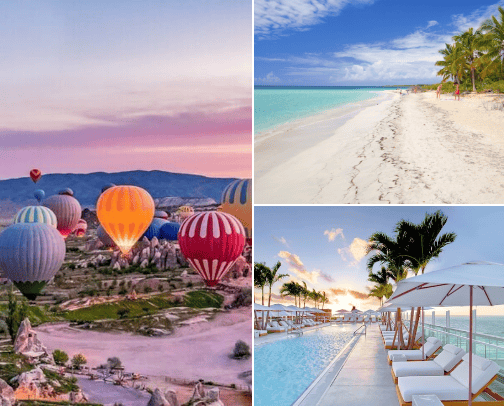 🛩🗺 Global Marvels Expedition: Journey to World Wonders cover photo collage