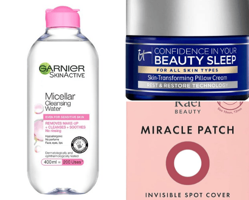 skincare must-haves ✨ cover photo collage