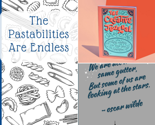 Note Books and Journals For Anything and Everything - Be Creative! 😉 cover photo collage