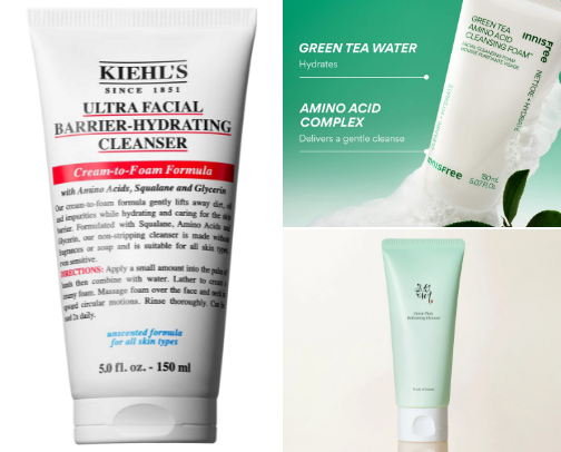 Beginner Skincare Routine for PCOS Hormonal Acne cover photo collage