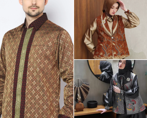 Level up your outfit game with Batik. cover photo collage