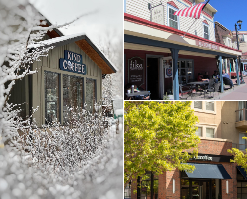☕️☕️Cozy soft life cafes in Colorado ☕️☕️ cover photo collage