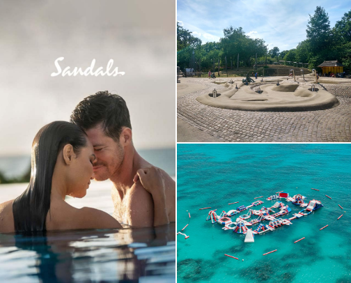 Places to visit and Sweet treats cover photo collage