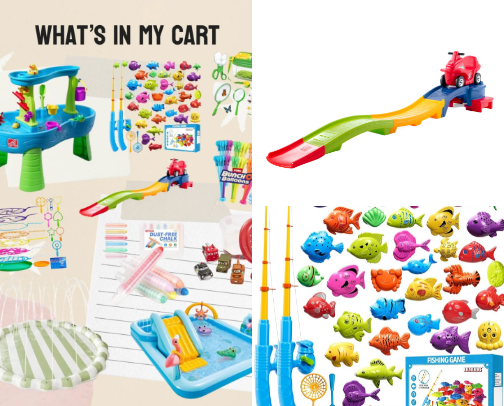 Summer Outdoor Toys & Activities for Toddlers cover photo collage