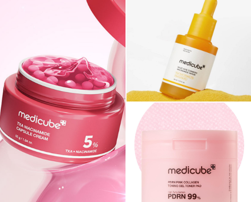 Medicube Skin Reset: Derma Glow cover photo collage