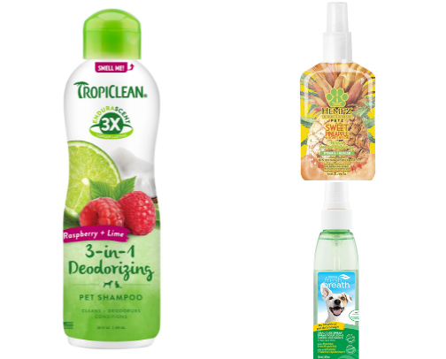 Scented Dog Grooming Products cover photo collage