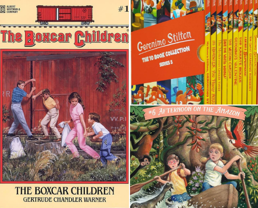 Big stories for big readers cover photo collage