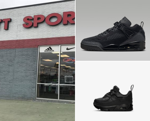 Back-to-school shopping cover photo collage