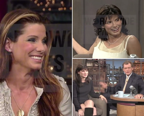 David Letterman Interviewing Female Movie Stars of the 1980s and 1990s cover photo collage