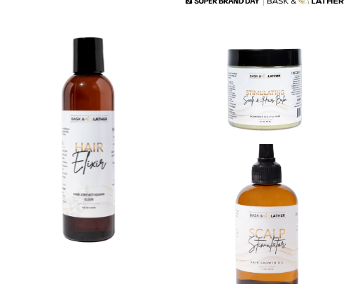 Healthy Hair Starter Kit 💆🏽‍♀️🌿 cover photo collage