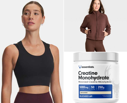 Gym Girly Essentials cover photo collage