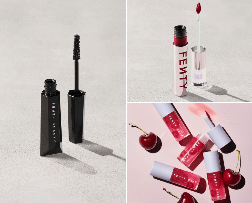 FENTY - Make up 💄 cover photo collage