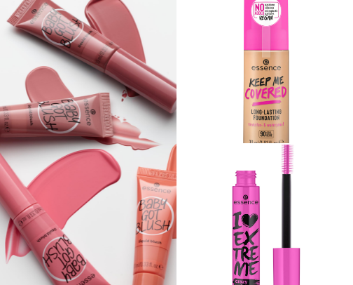 FULL FACE OF ESSENCE PRODUCTS💌 cover photo collage
