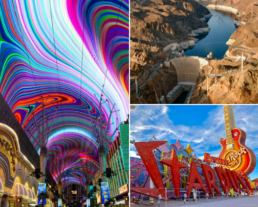 Things to do in Las Vegas cover photo collage