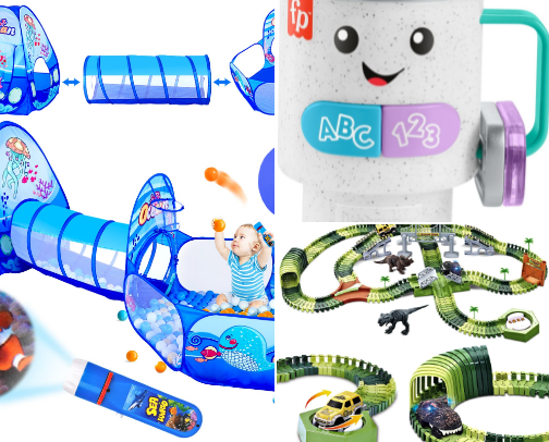 Toddler Toys cover photo collage