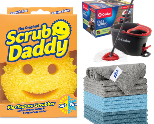 Must-Have Household Cleaning Products: Best Essentials for Easy Home Cleaning cover photo collage