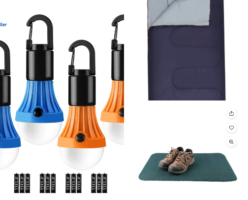 Cozy Camping cover photo collage