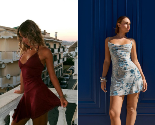 Dresses you NEED this Valentine's cover photo collage