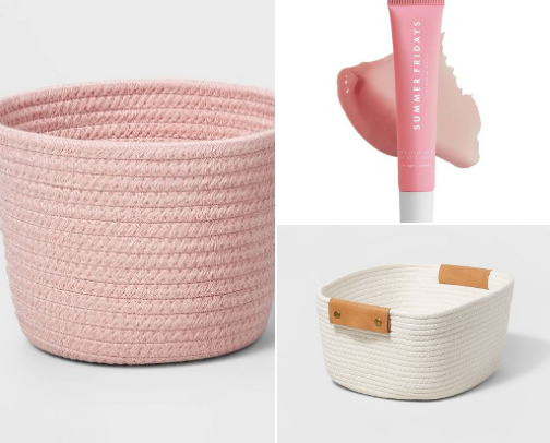 The Perfect Trinkets for a Gift Basket cover photo collage