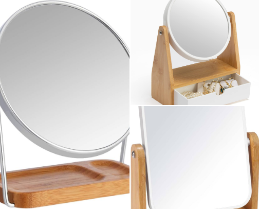 Top 10 Vanity Mirrors with Trays to Keep Things Organized cover photo collage