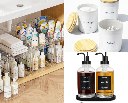 Home Organization Finds & Favorites 🏠 cover photo collage