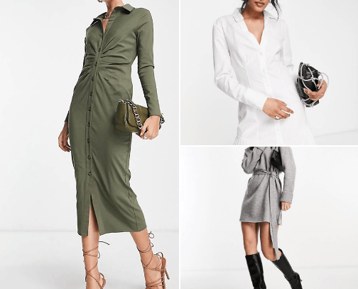 Simple every day dresses cover photo collage