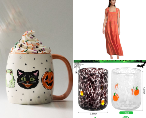 ˚.⋆𔓎 Halloween 2026 indoor decor finds (for each room of the house) 𔓎⋆.˚ cover photo collage